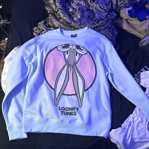 Warner Bros. Looney Tunes Bugs Bunny Crewneck Men’s Size Large